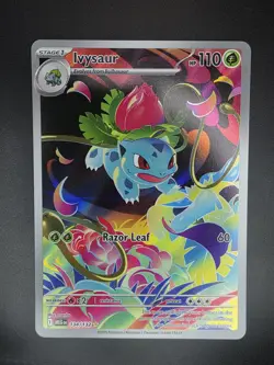 Ivysaur Illustration Rare 134/132 Mega Evolution Pokemon TCG English NM/M - Image 1
