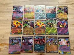 Pokemon TCG Huge Mixed Lot Of 30 Ex Holo Cards NM/M MEGA ex - Image 2