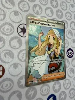 Pokemon TCG Lillie's Determination 169/132 Ultra Rare Mega Evolution MINT/NM - Image 3