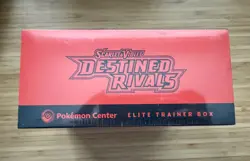 Pokemon Destined Rivals ETB Elite Trainer Box Pokemon Center SEALED Brand New - Image 2