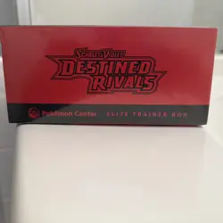 Pokemon TCG Destined Rivals Pokemon Center Exclusive Elite Trainer Box PC ETB - Image 4