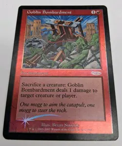 Goblin Bombardment FNM Promos Foil - Image 1