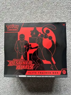 Destined Rivals Elite Trainer Box ETB New & Sealed Pokemon TCG - Image 1