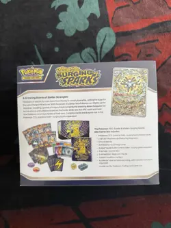 Pokemon ETB Bundle Surging Sparks Pitch Black Destined Rivals and Journey TG - Image 3