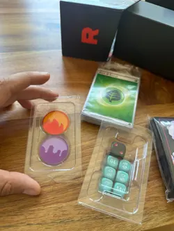 Pokemon Destined Rivals Elite Trainer Box Empty ETB + Sleeves Dice Energy Guide - Image 5