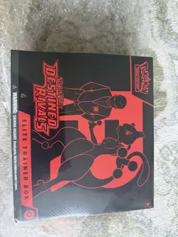 Pokemon TCG Destined Rivals ETB Elite Trainer Box Sealed Good Condition New - Image 1