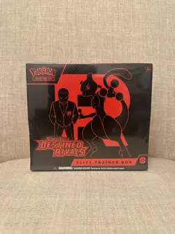 Pokemon Destined Rivals Elite Trainer Box ETB Brand New Sealed - Small Tear - Image 1