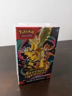 Pokemon TCG Mega Evolution Ascended Heroes Booster Bundle Sealed 6 Packs NEW - Image 1