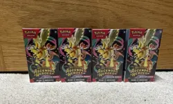 Pokemon TCG Ascended Heroes Booster Bundle Sealed lot of 4 - Image 1