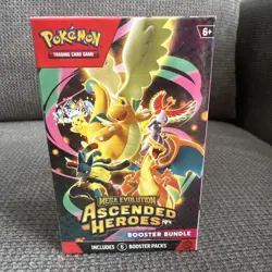 Pokemon TCG Mega Evolution Ascended Heroes Booster Bundle Sealed - Image 1
