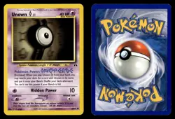 Unown [I] 68/75 Unlimited Common Neo Discovery Pokemon Card - 2 - Image 1