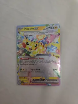 Pikachu EX Surging Sparks 057/191 Double Rare Holo Pokemon TCG Cards NM - Image 1