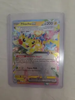 Pikachu EX Surging Sparks 057/191 Double Rare Holo Pokemon TCG Cards NM - Image 3