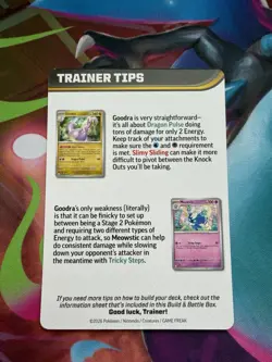 Mega Dragalge ex Trainer Tips - Prerelease Exclusive - Pokemon TCG: Chaos Rising - Image 2