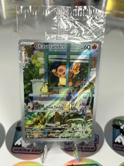 Charmander 044 SVP EN Pokemon Obsidian Flames Scarlet & Violet SEALED PROMO - Image 1