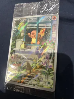 Pokemon Charmander SVP 044 Illustration Rare Obsidian Flames Sealed Promo Card - Image 3