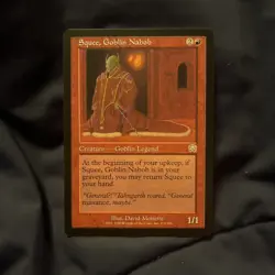 Squee, Goblin Nabob (Mercadian Masques) NM MTG - Image 1