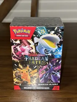 Pokemon TCG Scarlet & Violet Paldean Fates Booster Bundle Sealed - Image 2