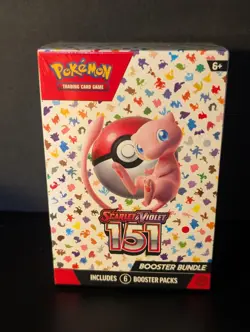 Pokemon TCG 151 Scarlet and Violet Booster Bundle Trading Cards Set - 6 Packs - Image 1