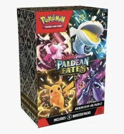 Pokemon TCG Scarlet & Violet Paldean Fates Booster Bundle Box 6 Packs - Image 1