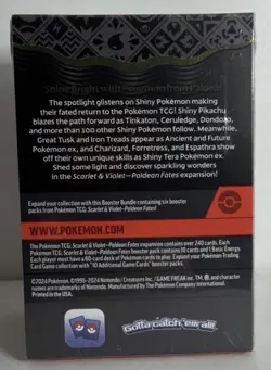 Pokemon TCG Scarlet & Violet Paldean Fates Booster Bundle Box 6 Packs - Image 3