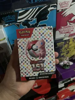 Pokemon TCG Scarlet & Violet 151 Booster Bundle 6 Packs English Mew - Image 1