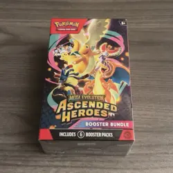 Pokemon TCG Mega Evolution: Ascended Heroes Booster Bundle Box 6 Packs - Image 1