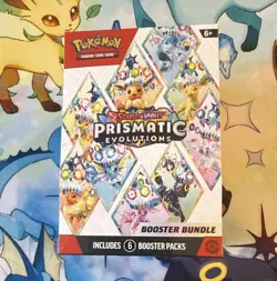 Pokemon TCG Scarlet & Violet—Prismatic Evolutions Booster Bundle 6 Packs EN 2025 - Image 1