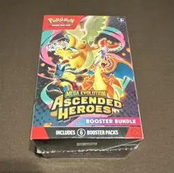 Pokemon TCG Mega Evolution—Ascended Heroes Booster Bundle Box (6 Packs) - Image 1