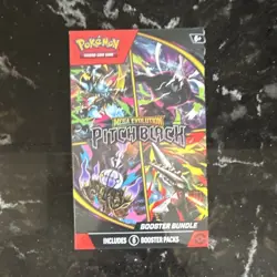 Pokemon TCG Mega Evolution: Pitch Black Booster Bundle Box 6 Packs English 2026 - Image 1