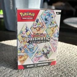 Pokemon TCG Prismatic Evolutions Booster Bundle - 6 Booster Packs English - Image 1