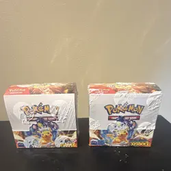 Pokemon TCG Scarlet & Violet Surging Sparks Booster Box Lot (2) Sealed - Image 1