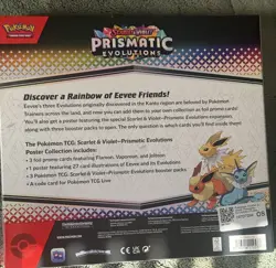 Pokemon TCG SV8.5 Prismatic Evolutions Poster Collection Box Factory Sealed - Image 2