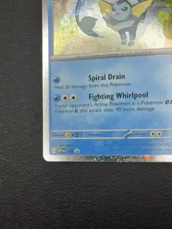 Pokemon Scarlet & Violet Black Star Promo - Vaporeon SVP 168 Cosmos Holo NM/M - Image 3