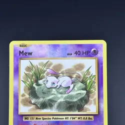 Pokemon Card TCG Mew Reverse 53/108 Holo Rare XY Evolutions 2016 LP - Image 2