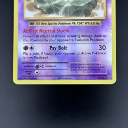 Pokemon Card TCG Mew Reverse 53/108 Holo Rare XY Evolutions 2016 LP - Image 3