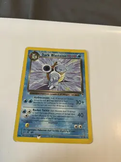 Pokemon TCG Dark Blastoise Legendary Collection Non-Holo Rare 4/110 HP - Image 1