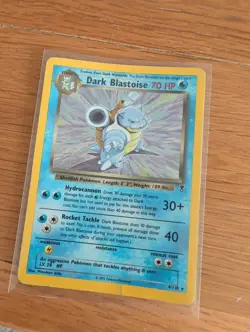 Pokemon TCG Dark Blastoise Legendary Collection 4/110 Holo Rare WOTC played - Image 1