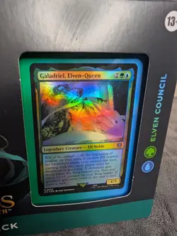 MTG TCG: Lord of the Rings Tales of Middle-Earth Commander Deck - Elven Council - Image 3