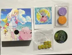 Pokemon Lillie Deck Box, Coin, Sticker, Dice & Counters 2025 NEW - Image 1
