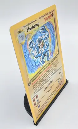 1999 Pokemon Machamp 8/102 1st Edition Holo Rare Base Set WOTC Near Mint NM #1 - Image 3