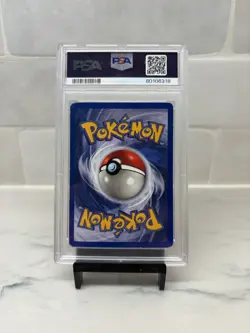 Pokemon TCG Machamp 1st Edition COSMOS Holofoil PSA 6 8/102 1999 2000 - Image 2