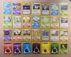 Pokemon TCG Base Set Lot. LP- MP - Image 1