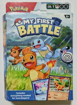 Pokemon My First Battle (Charmander) *NEW SEALED* Stamped Cards - Free Postage - Image 1