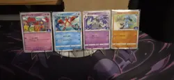 Pokemon TCG 4x Bundle Japanese GYM Stamped PROMO Cards Mint-NM No Duplicates - Image 1