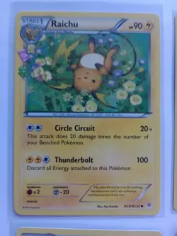 Pokemon Cards Raichu Bundle RC9/RC32 67/236 41/147 28/111 SM65 Stamped Promo - Image 2