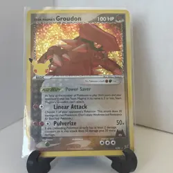 Pokemon - Team Magma's Groudon - 9/95 - SWSH Celebrations - Classic Collection - Image 1