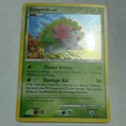 Pokemon TCG Shaymin Platinum 14/127 Holo Rare English 2009 HP80 - Image 1