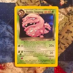 Pokemon TCG WotC Dunkles Smogmog Team Rocket 14/82 Holo Rare German 2000 60 HP - Image 1