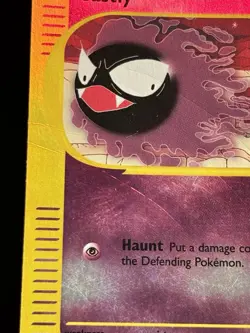 Nintendo Pokemon TCG Gastly 57/144 EX Dragon Reverse Holo Common EN 2003 50HP - Image 2